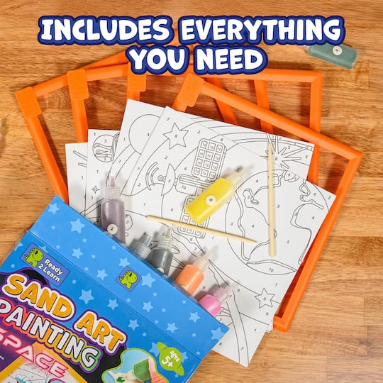 READY 2 LEARN™ Space Sand Art Painting Kit